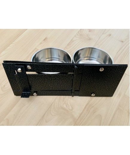Double 5 Inch Bowl Parrot Swing Feeder For Cage & Aviary Birds
